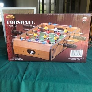 Table top foosball table. NIB